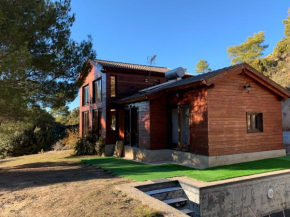 Casa de madera en Alto Tajo